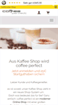 Mobile Screenshot of kaffee-shop.de